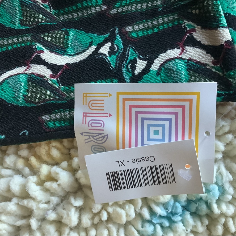 SOLD Woodpecker Bird skirt NEW with tags spring women’s XL - Picture 3 of 4